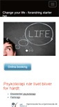 Mobile Screenshot of changeyourlife.dk